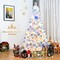 Costway 6/7.5/9Ft Hinged Artificial Christmas Tree Premium Pine Tree